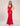 Prom Dresses Fitted Long Mermaid Formal Prom Dress Red