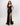 Prom Dresses Fitted Slit Formal Long Prom Dress Black