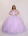 Quinceniera Dresses Long Lace Sweet 16 Quinceanera Dress Lilac