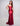 Prom Dresses Fitted Long Slit Formal Evening Prom Dress Burgundy