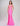 Prom Dresses Fitted Long Prom Formal Slit Dress Hot Pink
