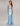 Prom Dresses Long Fitted Formal Evening Slit Prom Dress Blue