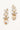 Elegant Floral Drop Clear Diamante Earrings - The Dress Outlet