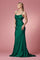 Fit and Flare Long Prom Dress - The Dress Outlet