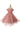 Floral Off Shoulder High Low Flower Girl Dress - The Dress Outlet