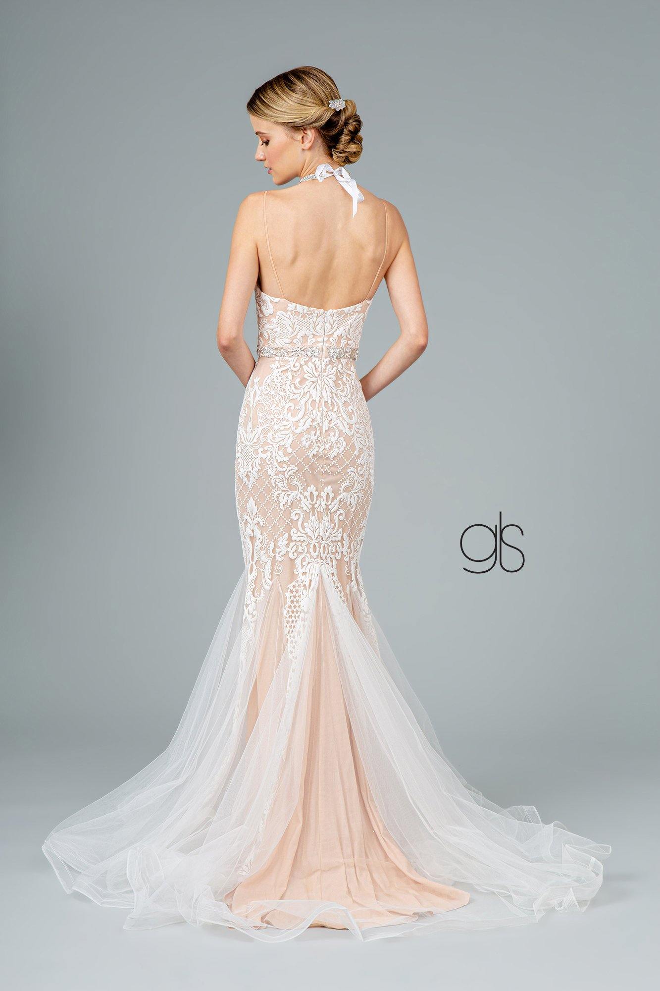 Formal  Mermaid Long Prom Dress - The Dress Outlet Elizabeth K