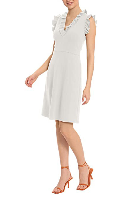 Cocktail Dresses Short Ruflle Cocktail Dress Horn
