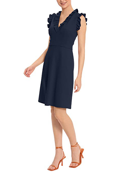 Cocktail Dresses Short Ruflle Cocktail Dress Twilight