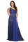 Long Prom One Shoulder Formal Evening Gown - The Dress Outlet Elizabeth K ROYAL BLUE