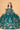 Long Quinceanera Dress Glitter Mesh Ball Gown - The Dress Outlet Emerald