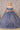 Quinceniera Dresses Glitter Detachable Side Drapes Quinceanera Ball Gown Smoky Blue
