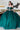 Quinceanera Dresses Long Glitter Beaded Quinceanera Dress Green