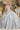 Quinceniera Dresses Ball Gown Long Floral Quinceanera Beaded Dress Silver