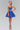 Cocktail Dresses Short Cocktail Jewel Mini Dress Royal Blue