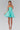 Cocktail Dresses Short Pleated Waistband Cocktail Jewel Dress Mint