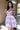 Cocktail Dresses Short Glitter Print Homecoming Cocktail Dress Lilac