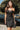 Cocktail Dresses Fitted Short Cocktail Glitter Bodycon Homecoming Dress Black
