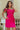Cocktail Dresses Fitted Short Cocktail Glitter Bodycon Homecoming Dress Fuchsia