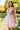 Cocktail Dresses  Homecoming 3D Flower Glitter Short Cocktail Blush