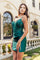 Cocktail Dresses Homecoming Short Cocktail Dress Green