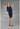 Cocktail Dresses Short Fitted Mini Cocktail Dress Navy