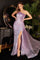 LaDivine J851 One Shoulder Long Prom Dress