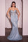 Prom Dresses Long Prom Formal Beaded Glitter Dress LT Blue