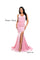 Jessica Angel Long Formal Sleeveless Velvet Gown 886 - The Dress Outlet