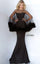 JVN By Jovani Long Formal Cape Evening Gown JVN1142 - The Dress Outlet Jovani