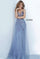 JVN By Jovani Long Spaghetti Strap Prom Gown JVN2526 - The Dress Outlet Jovani