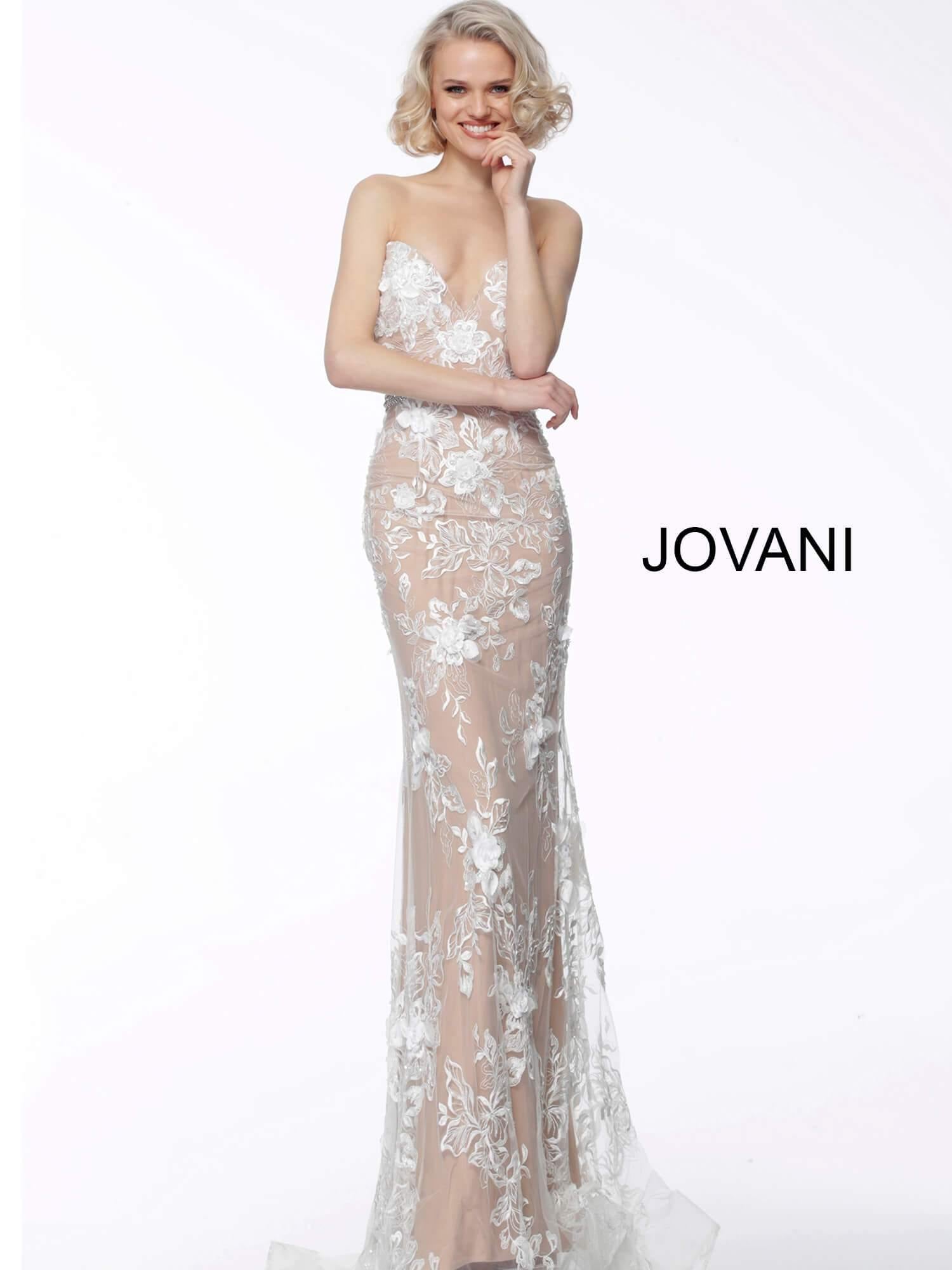Jovani Sexy Fitted Prom Long Dress JVN64031 - The Dress Outlet