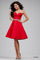 Jovani Strapless Short Prom Dress 25470 - The Dress Outlet
