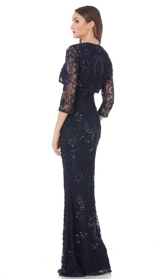 JS Collections Long Formal Evening Dress 866348 - The Dress Outlet
