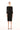 Cocktail Dresses Boatneck 3/4 Sleeve Side Slit Pencil Dress Black