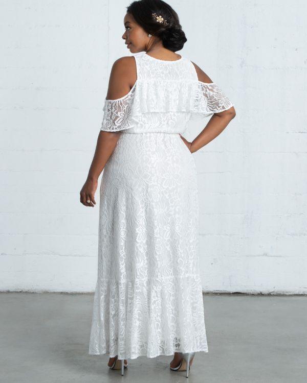Kiyonna Formal Long A-Line Dress - The Dress Outlet