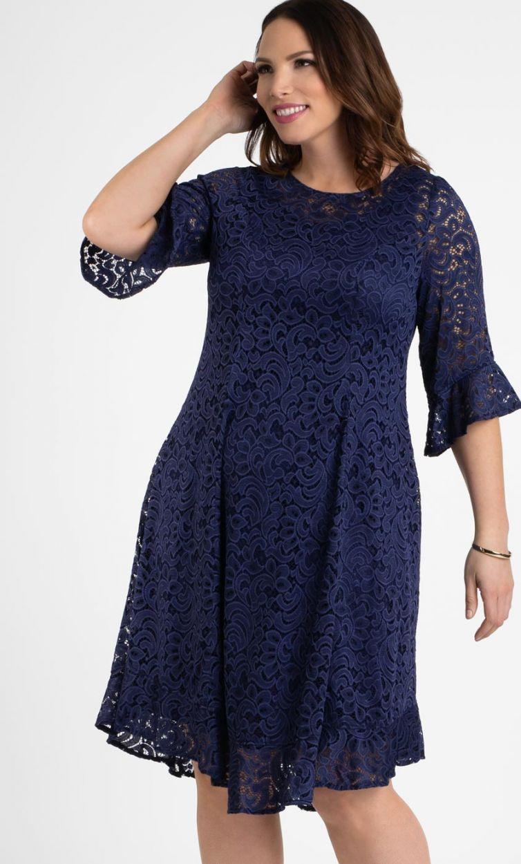 Kiyonna Short Lace Dress Sale - The Dress Outlet