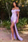 LaDivine KV1056 Long Off Shoulder Sexy Prom Dress
