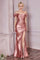 LaDivine KV1056 Long Off Shoulder Sexy Prom Dress