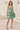 Cocktail Dresses Short Glitter Cocktail Printed A Line Dress Sage