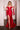 Prom Dresses Long Formal Slit Corset Prom Dress Red