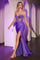 Prom Dresses Prom Long Formal Fitted Fringe Dress Lilac