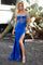 Prom Dresses Prom Long Formal Fitted Fringe Dress Royal