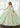 Quinceniera Dresses Ball Gown Glitter Long Floral Quinceanera Dress  Sage Pink
