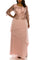 Le Bos Long Formal Plus Size Chiffon Dress 27722 - The Dress Outlet