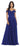 Long Bridesmaids Pleated Off Shoulder Chiffon Gown - The Dress Outlet