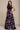 Long Butterfly Print Two Piece Prom Dress Black - The Dress Outlet Nox Anabel