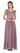 Long Cap Sleeve Mother of the Bride Formal Dress - The Dress Outlet