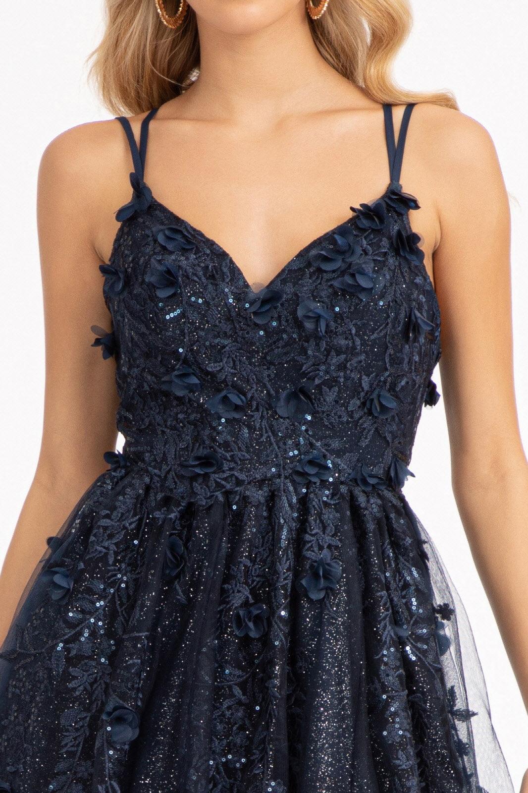 Long Formal A Line Prom Dress - The Dress Outlet