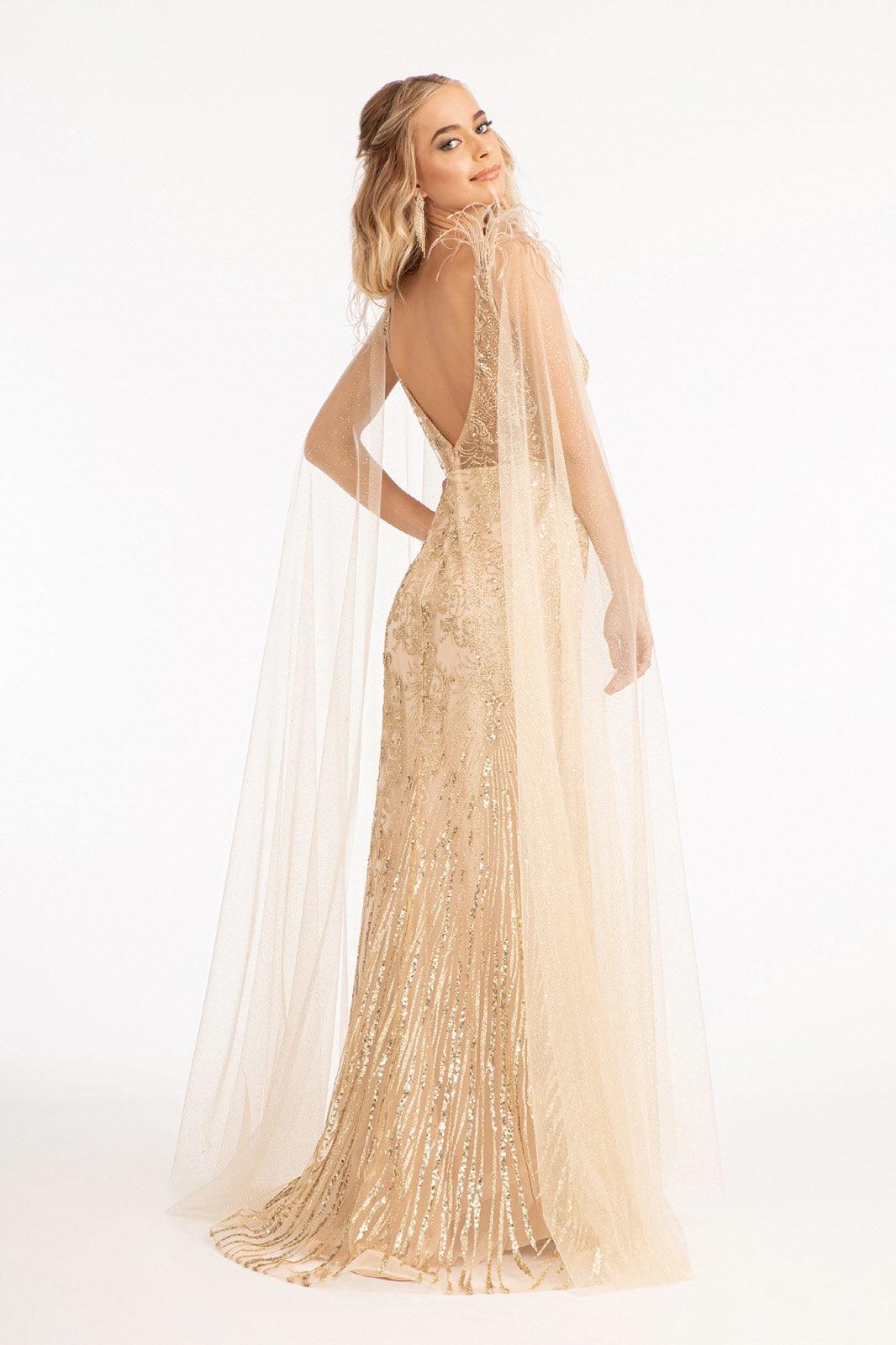 Long Formal Mermaid Prom Dress - The Dress Outlet