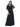 Long Formal Mother of the Bride Draped Chiffon Gown - The Dress Outlet